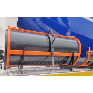 LIEBHERR EXTENSION CHUTE PLASTIC MIXER DISCHARGE 